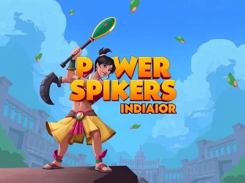 Power Spikers India Warrior Game Cover Art